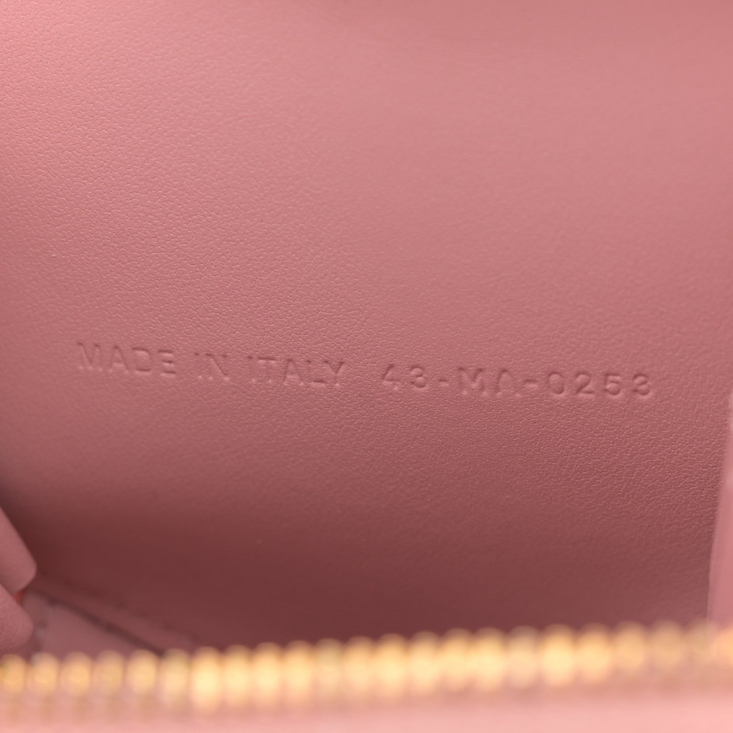 Christian Dior Calfskin Cannage Dioramour Caro Heart Pouch With Chain Old Rose 7 of 11