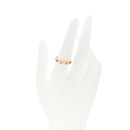 Tiffany 18K Rose Gold Diamond Atlas Pierced Ring 56 7.75 2 of 5