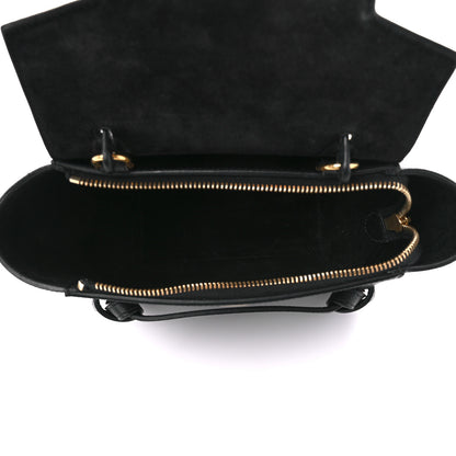 Celine Grained Calfskin Nano Belt Bag Black 5 of 10