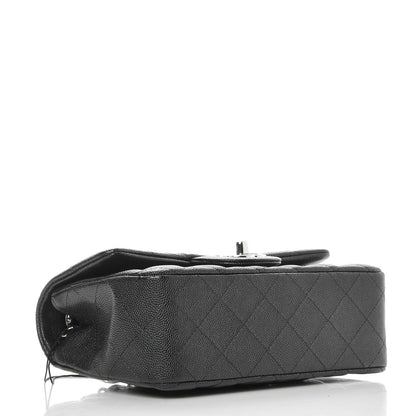Chanel Caviar Quilted Mini Rectangular Flap Black 4 of 8