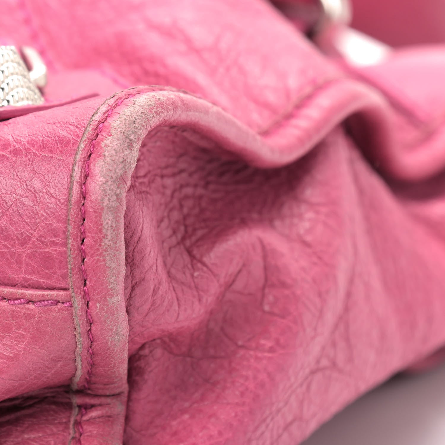 Balenciaga Agneau Giant 21 Silver Hardware City Cyclamen Fucsia 7 of 14