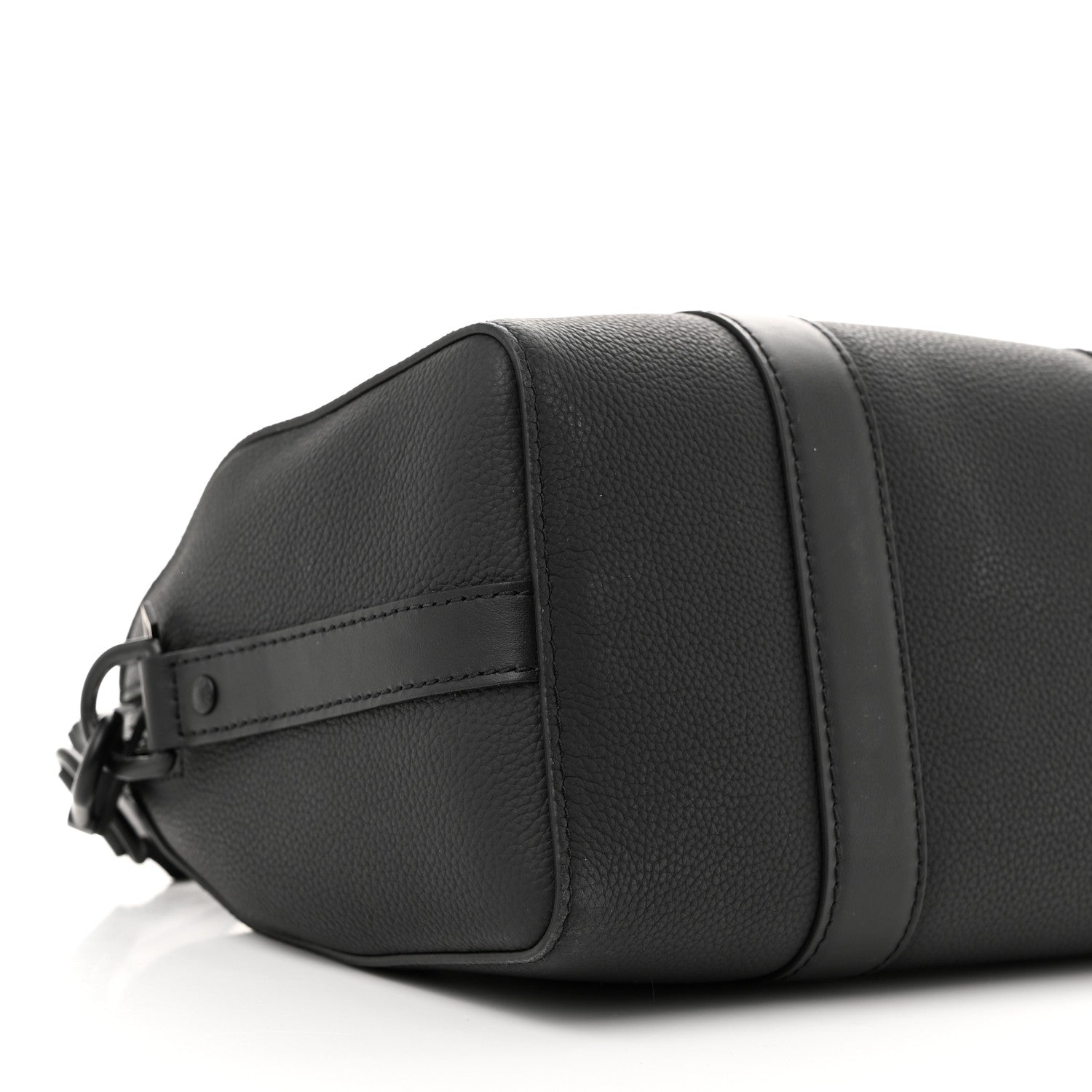 Louis Vuitton Grained Calfskin Aerogram City Keepall Black 8 of 9