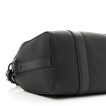 Louis Vuitton Grained Calfskin Aerogram City Keepall Black 8 of 9