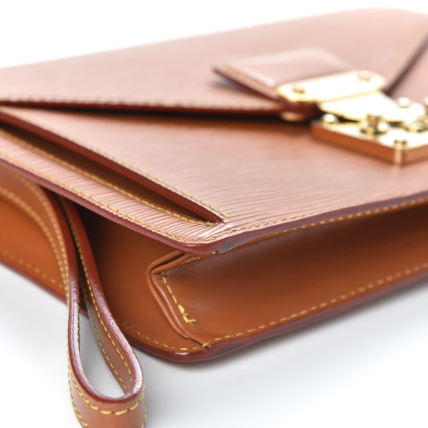 Louis Vuitton Epi Pochette Sellier Dragonne Cipango 7 of 8