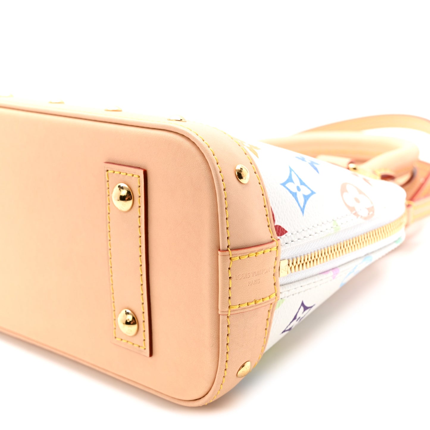 LV x TM Monogram Multicolor Alma BB White