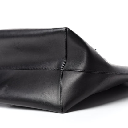 Mansur Gavriel Vegetable Tanned Calfskin Bucket Bag Black Ballerina 7 of 10