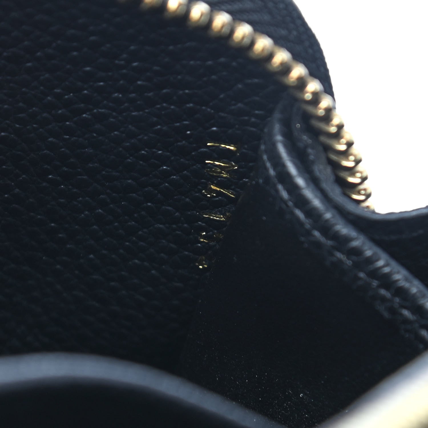 Louis Vuitton Empreinte Zippy Wallet Black 7 of 7