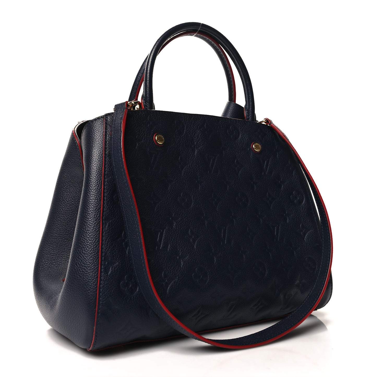 Empreinte Montaigne MM Marine Rouge