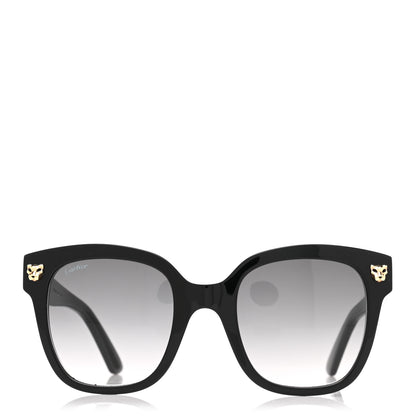 Cartier Panthere De Cartier Sunglasses Black 2 of 8