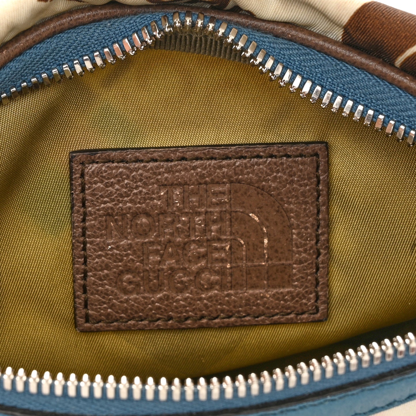 X THE NORTH FACE Econyl Nylon Belt Bag White Sky Blue