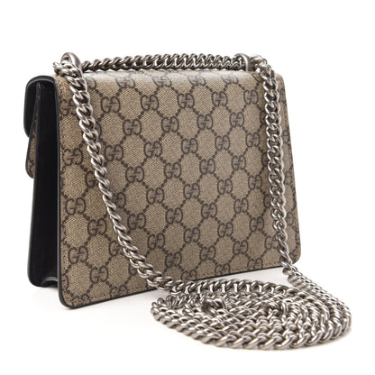 Gucci GG Supreme Monogram Mini Dionysus Shoulder Bag Black 3 of 11