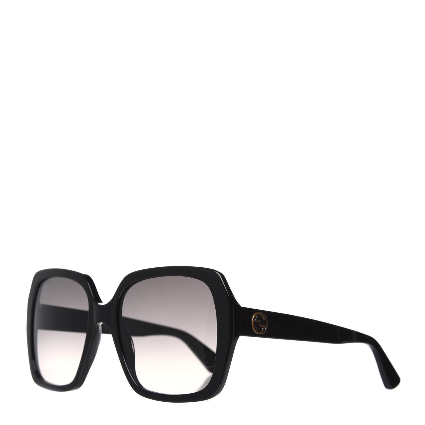 Acetate Square Frame GG0096S Sunglasses Black