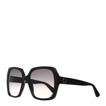 Gucci Acetate Square Frame GG0096S Sunglasses Black 1 of 7