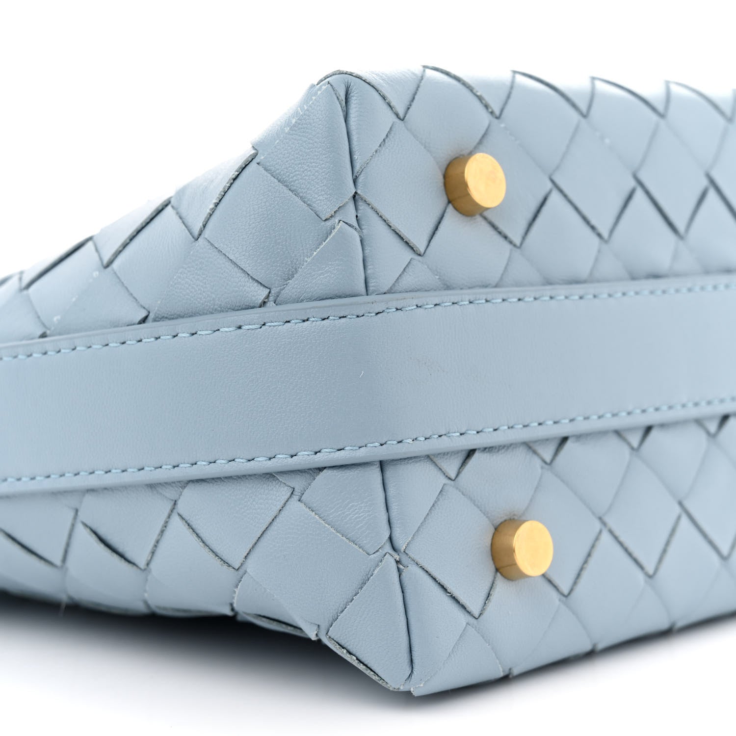 Bottega Veneta Calfskin Nappa Intrecciato Mini Wallace Ice 9 of 11