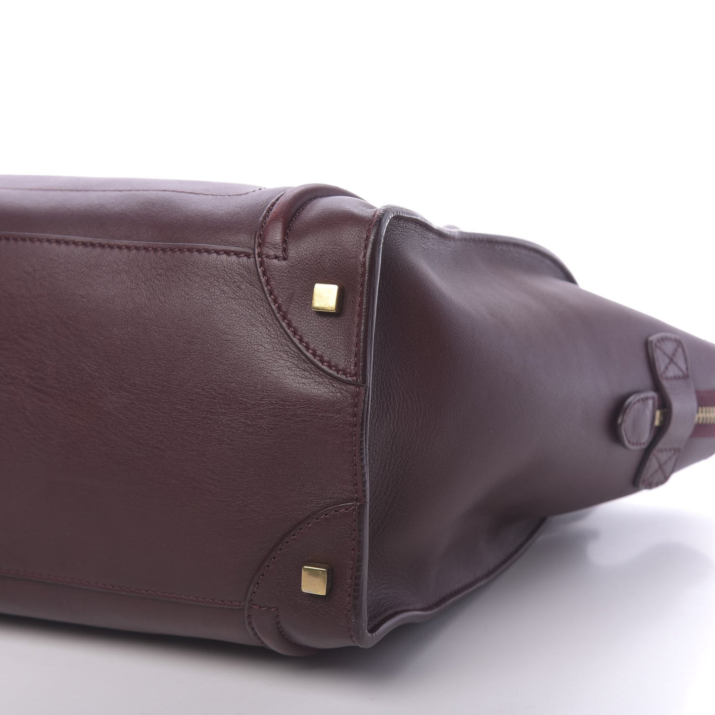Smooth Calfskin Mini Luggage Burgundy