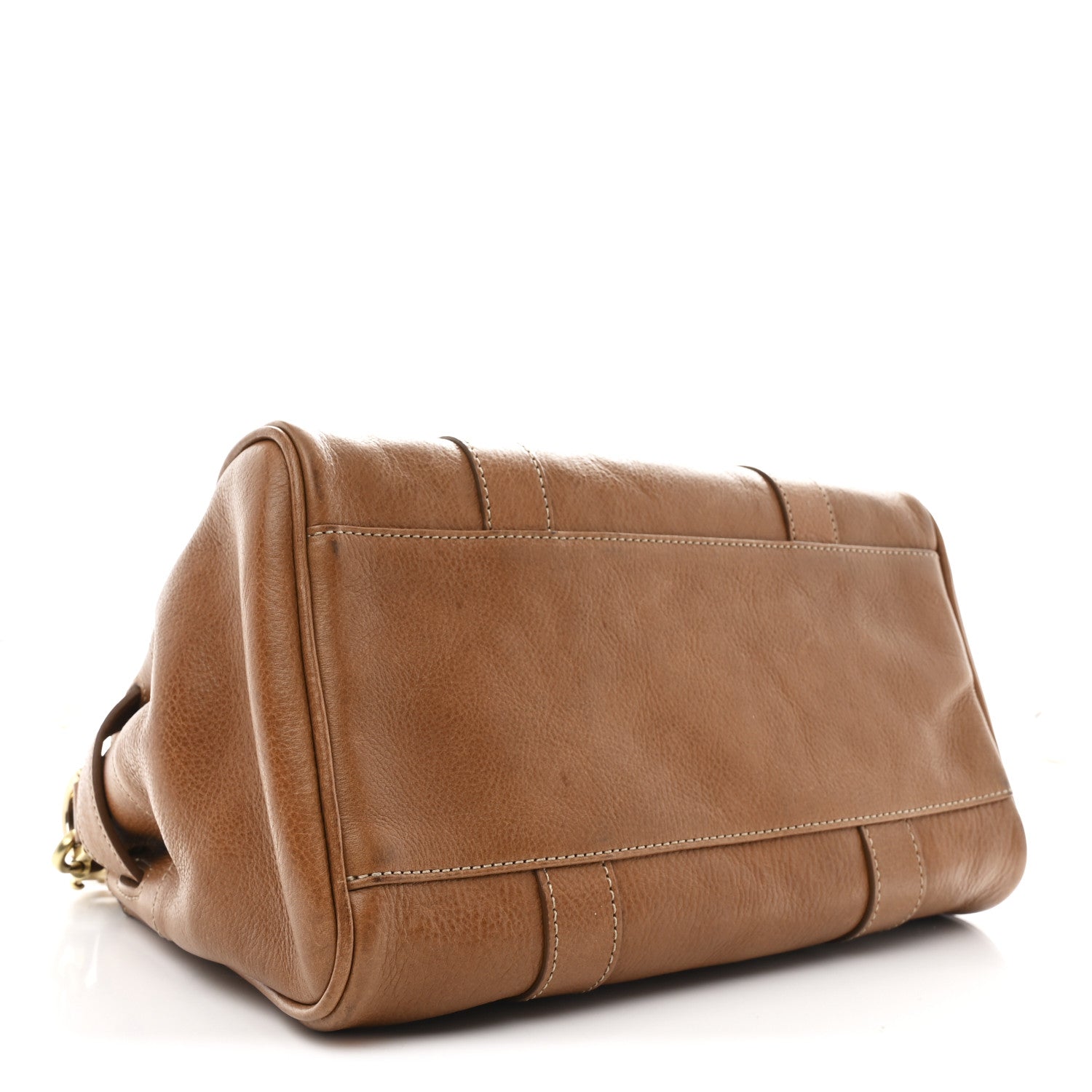 Mulberry Classic Grain Small Bayswater Satchel Oak 4 of 11