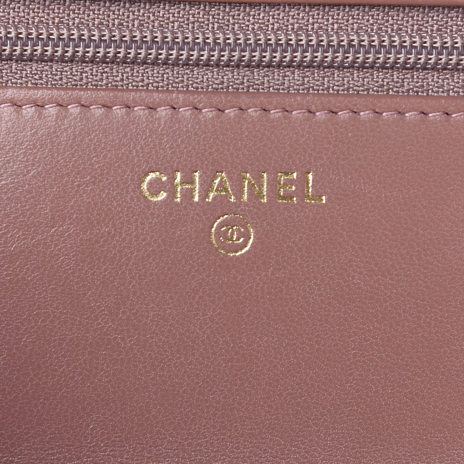 Chanel Lambskin Quilted Trendy CC Wallet On Chain WOC Pink 6 of 8