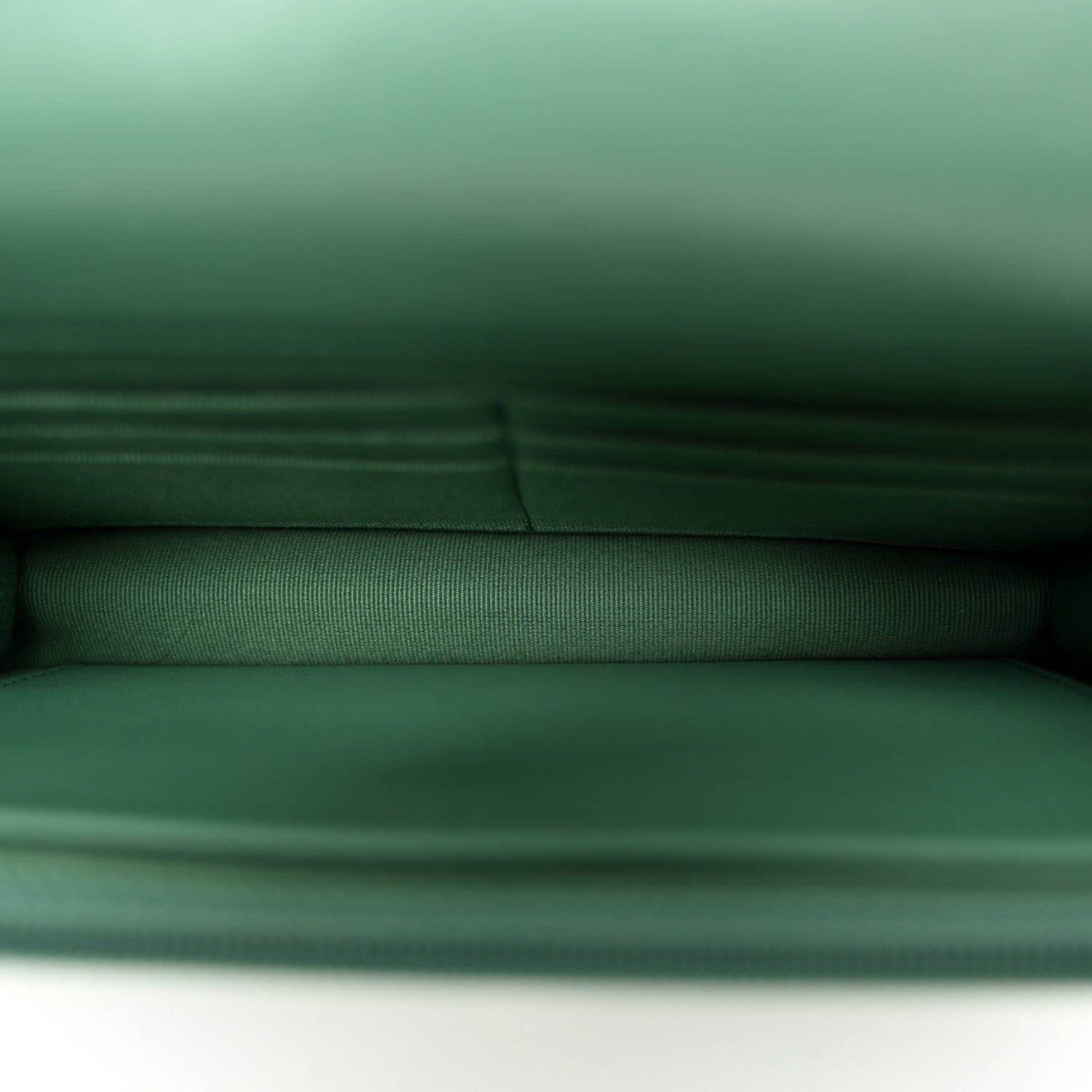 Chanel Lambskin Quilted Trendy CC Wallet On Chain WOC Green 5 of 11