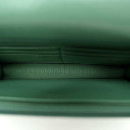 Chanel Lambskin Quilted Trendy CC Wallet On Chain WOC Green 5 of 11