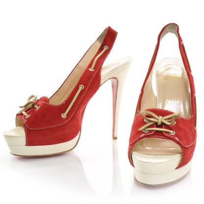 Christian Louboutin Suede Jefferson Plato 140 Pumps 38 1 of 7