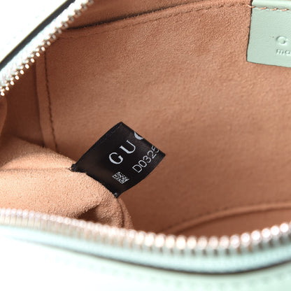 Gucci Calfskin Matelasse Diagonal Small GG Marmont Chain Shoulder Bag Multicolor Pastel 8 of 10