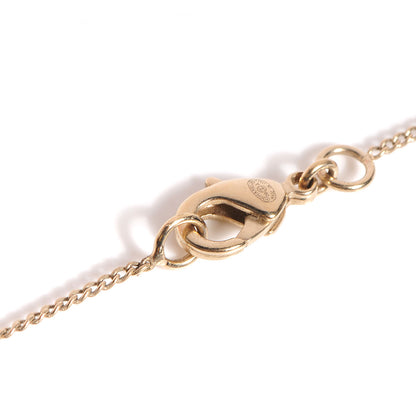Chanel Enamel CC Camellia Necklace Black 4 of 5
