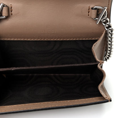 Gucci GG Supreme Monogram Dionysus Coin Purse Taupe 4 of 4