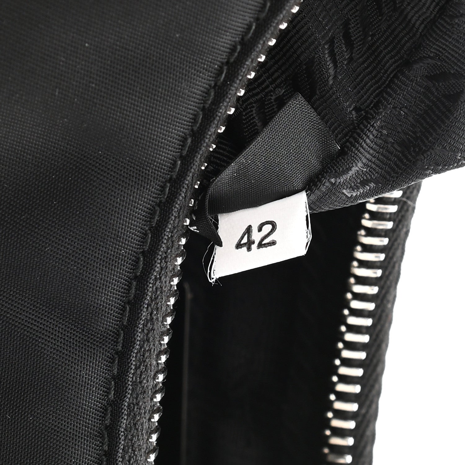 Prada Tessuto Nylon Mini Re-Edition 2000 Bag Black 8 of 9