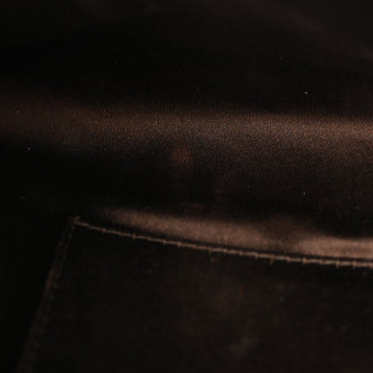 Saint Laurent Textured Patent Calfskin Monogram Large Belle De Jour Clutch Brown 9 of 15