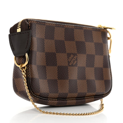 Louis Vuitton Damier Ebene Mini Pochette Accessories 3 of 7