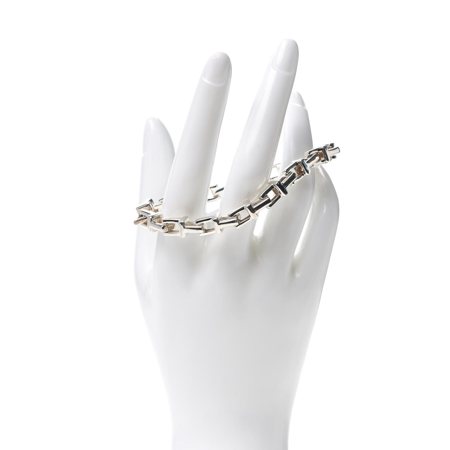 Sterling Silver T Chain Bracelet
