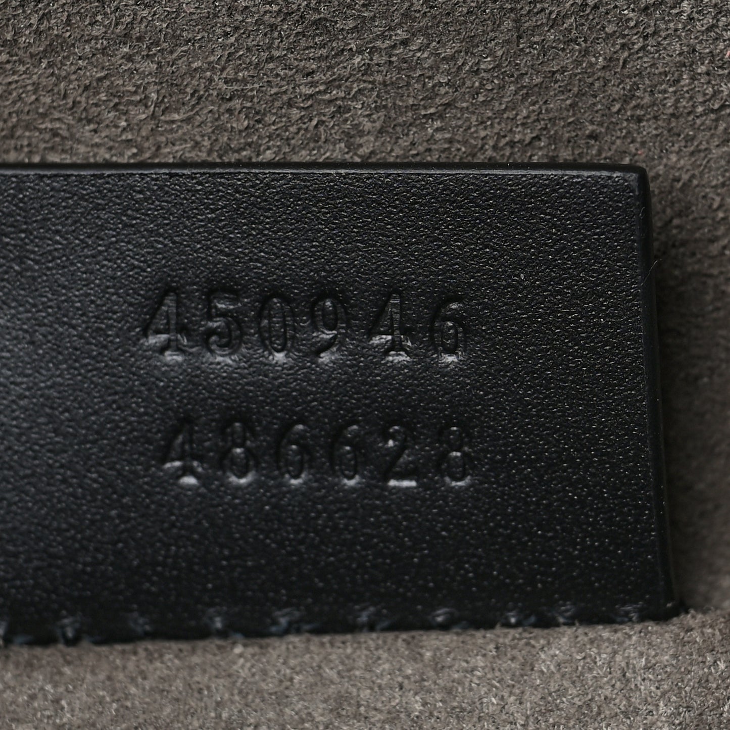 GG Supreme Monogram Belt Bag Black