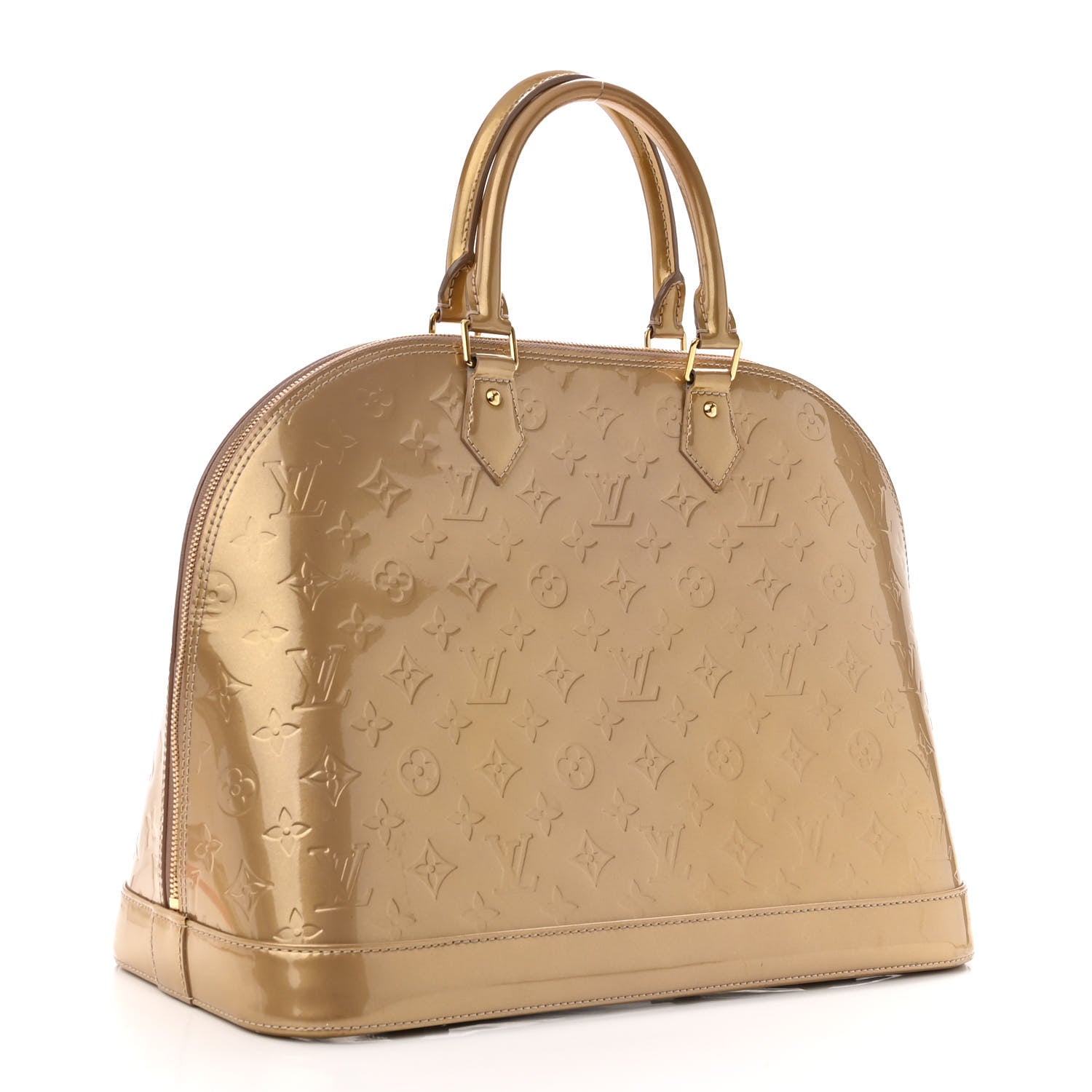 Louis Vuitton Vernis Alma GM Beige Poudre 3 of 12