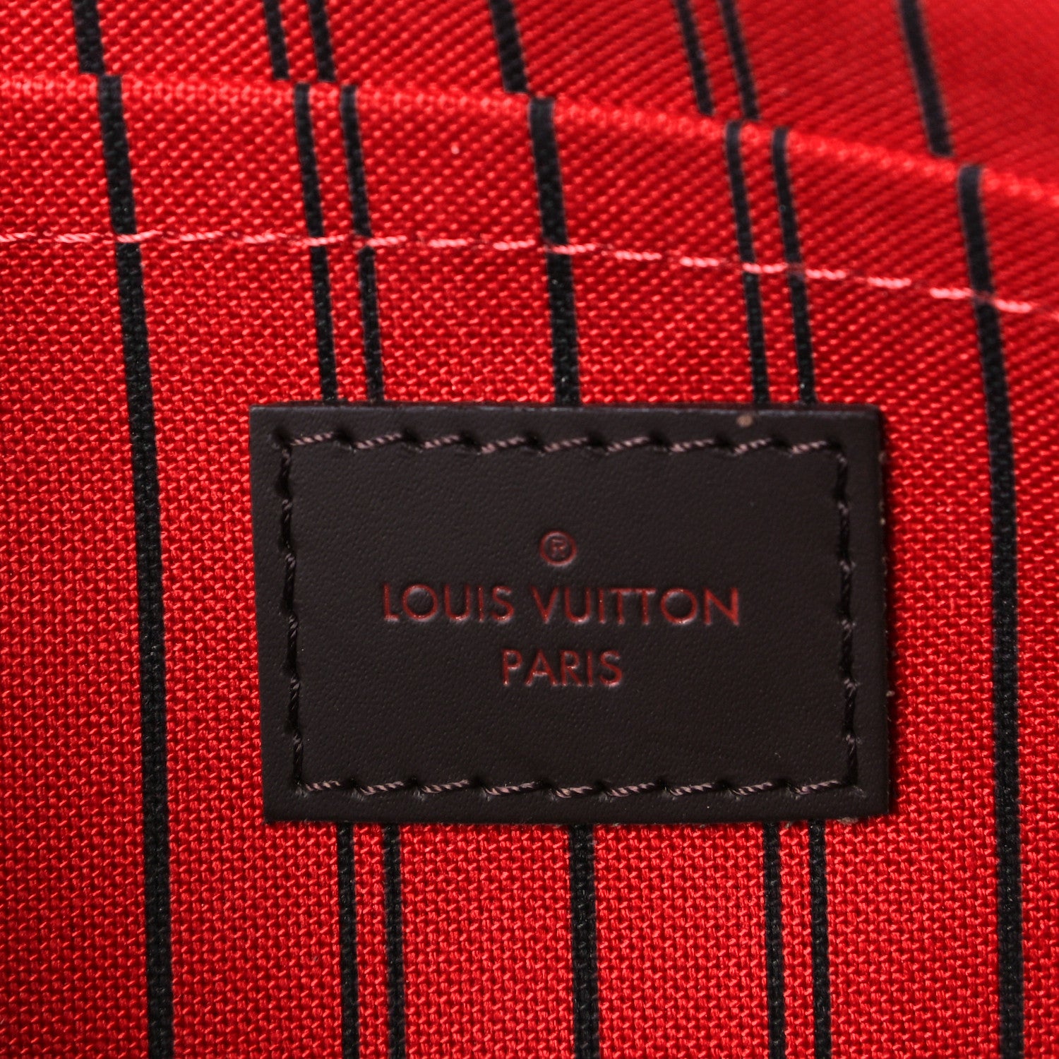 Louis Vuitton Damier Ebene Neverfull MM GM Pochette 5 of 7