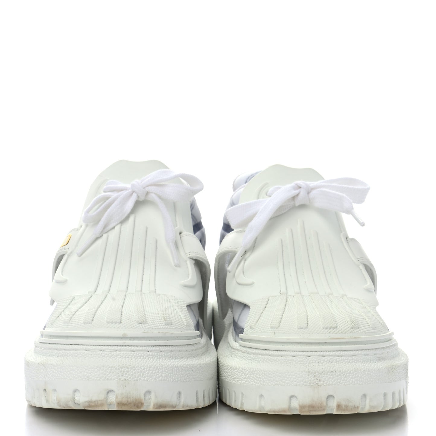 Nylon Mesh Dior-ID Platform Sneakers 38 Bleu France