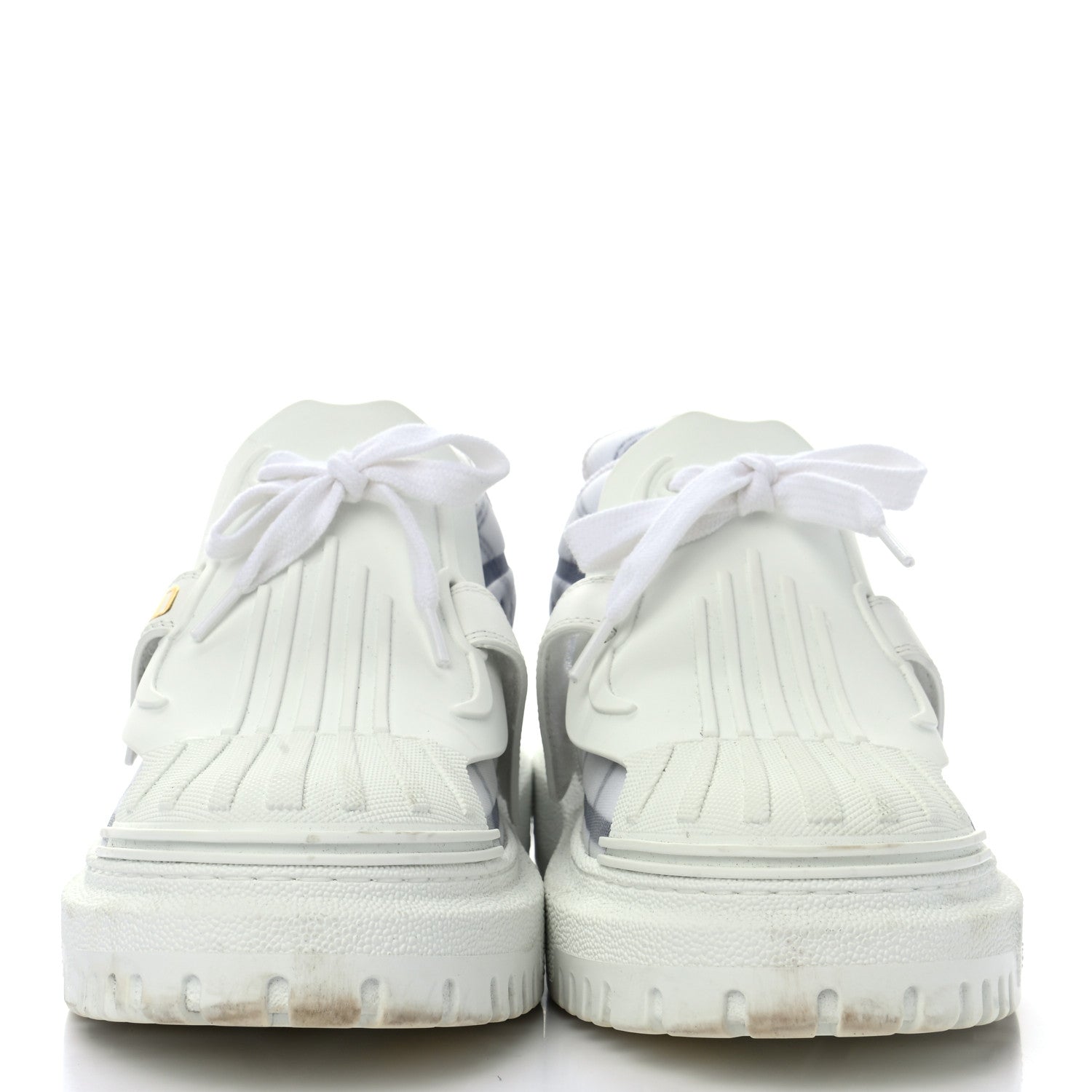 Christian Dior Nylon Mesh Dior-ID Platform Sneakers 38 Bleu France 2 of 12