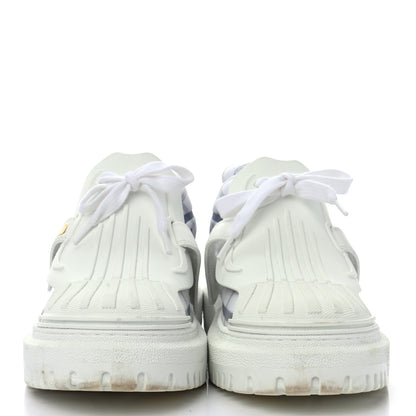 Christian Dior Nylon Mesh Dior-ID Platform Sneakers 38 Bleu France 2 of 12