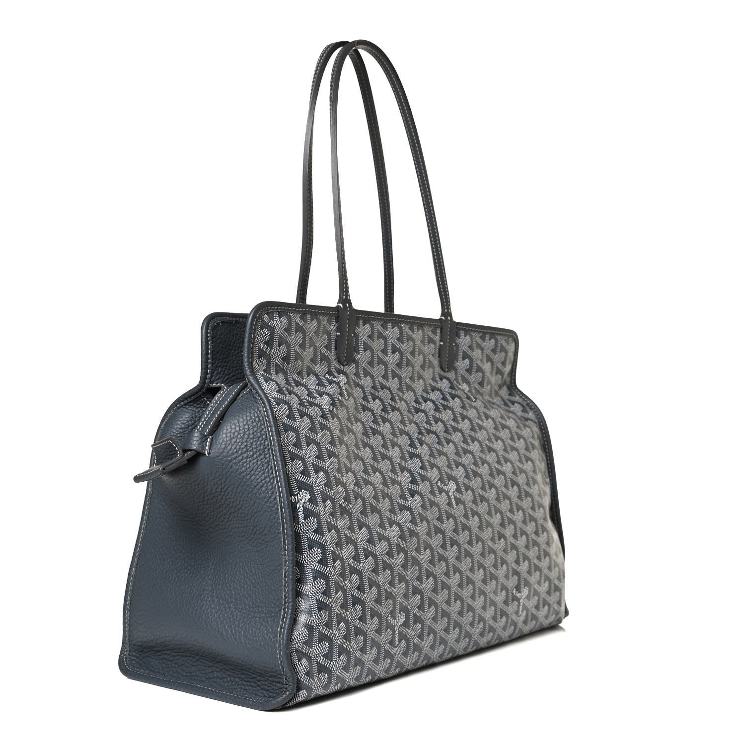 Goyard Goyardine Sac Hardy Pet Carrier PM Grey 3 of 10