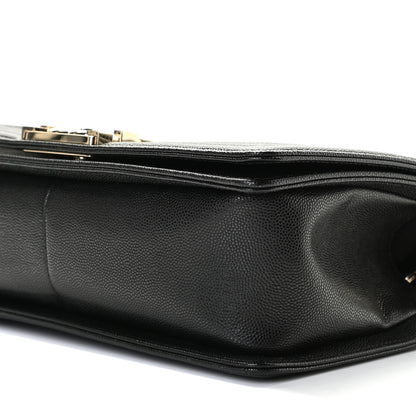 Chanel Caviar Quilted Medium Boy Flap Black 6 of 8