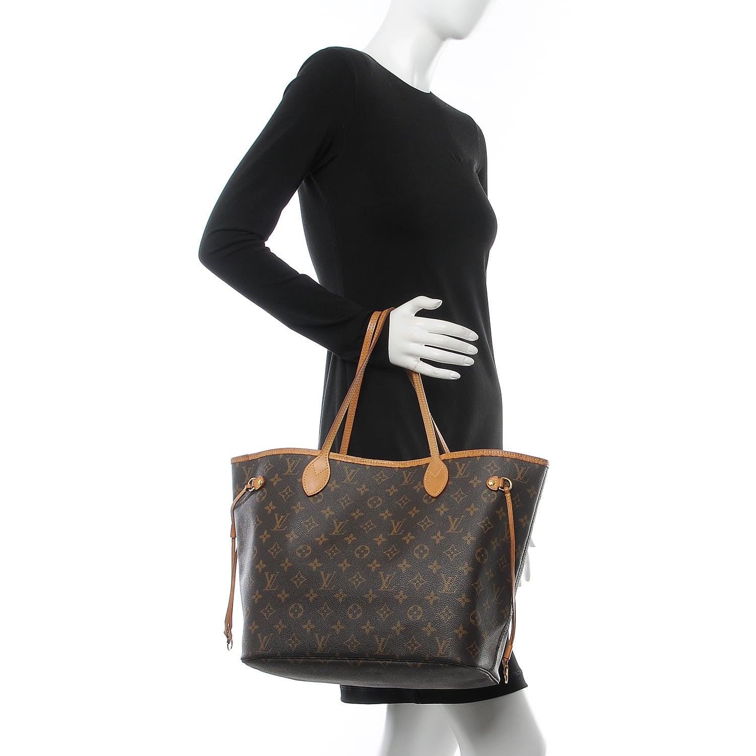 Louis Vuitton Monogram Neverfull MM 2 of 17