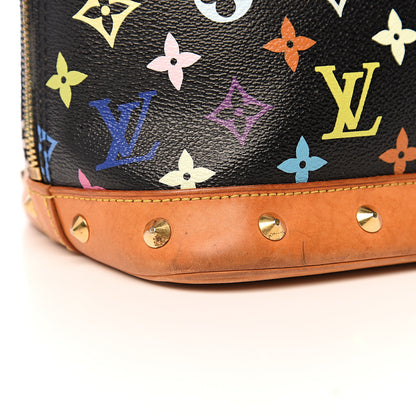 Louis Vuitton Monogram Multicolor Alma Black 11 of 18