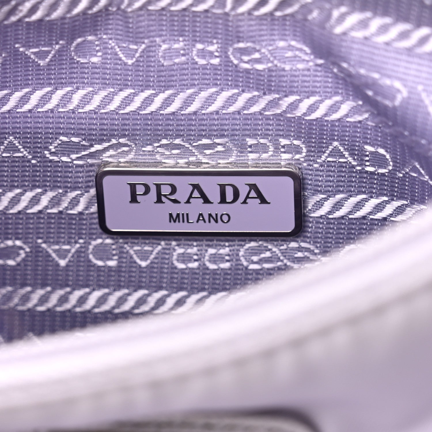 Prada Re-Nylon Saffiano Mini Re-Edition 2000 Bag Glicine 6 of 11