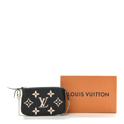 Louis Vuitton Empreinte Monogram Giant Mini Pochette Accessories Black 10 of 10
