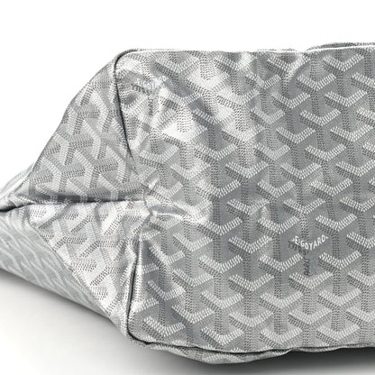 Goyard Goyardine Precious Metals Saint Louis GM Silver 6 of 10