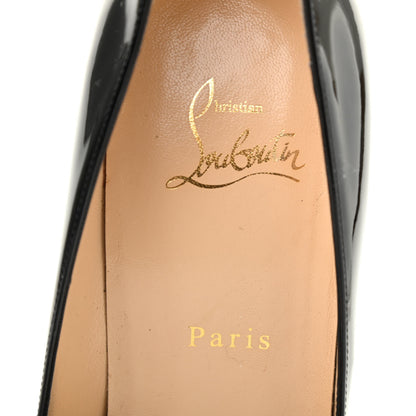 Christian Louboutin Patent Dorissima 100 Pumps 39.5 Black 8 of 9