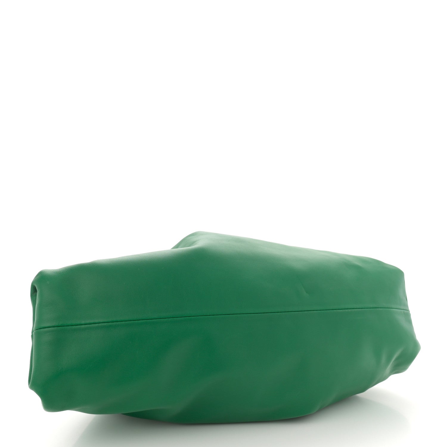 Bottega Veneta Smooth Butter Calf The Pouch Oversized Clutch Racing Green 4 of 12