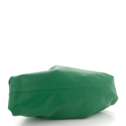 Bottega Veneta Smooth Butter Calf The Pouch Oversized Clutch Racing Green 4 of 12