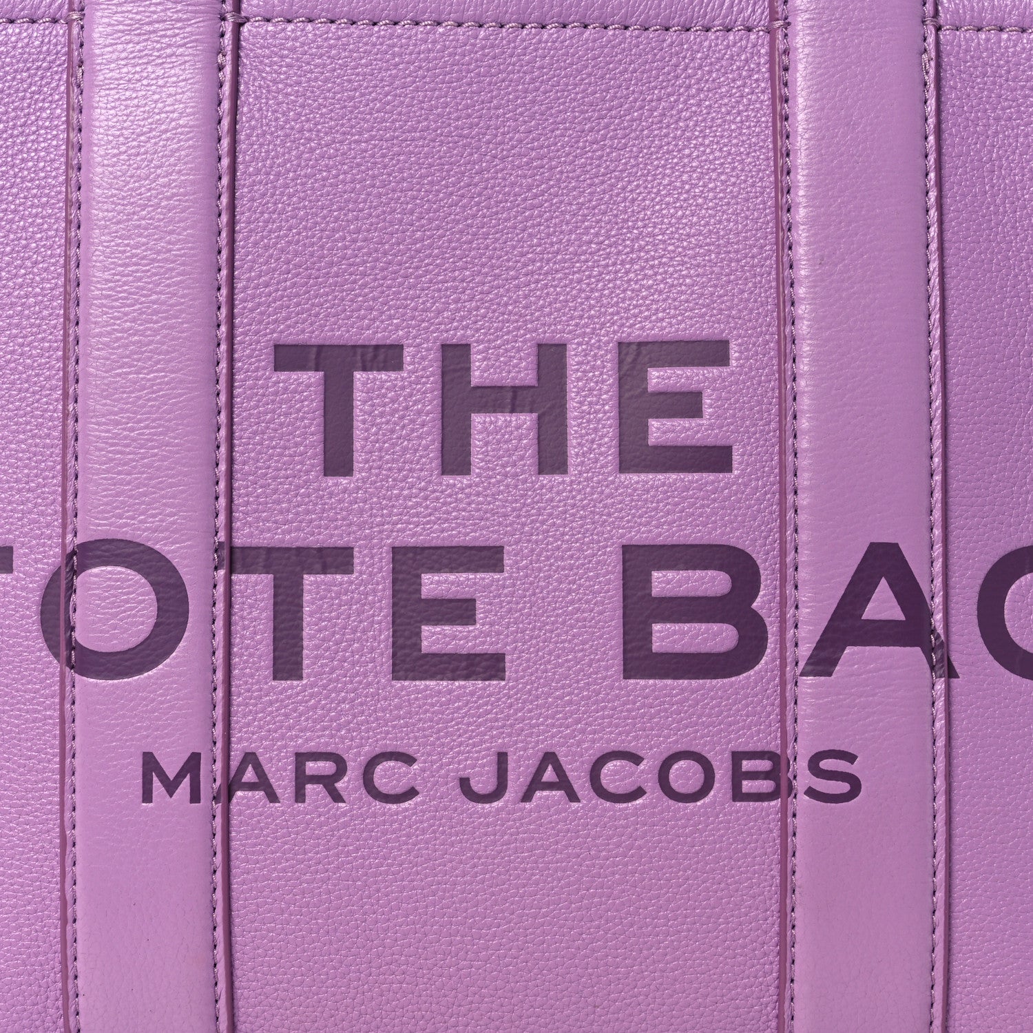 Marc Jacobs Grained Calfskin Medium The Tote Bag Regal Orchid 8 of 14