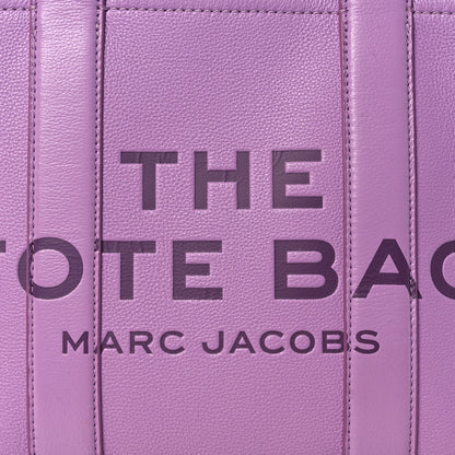 Marc Jacobs Grained Calfskin Medium The Tote Bag Regal Orchid 8 of 14