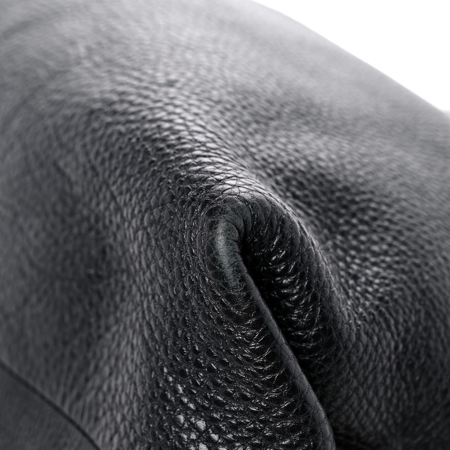 Calfskin Fanisa Gancini Hobo Black